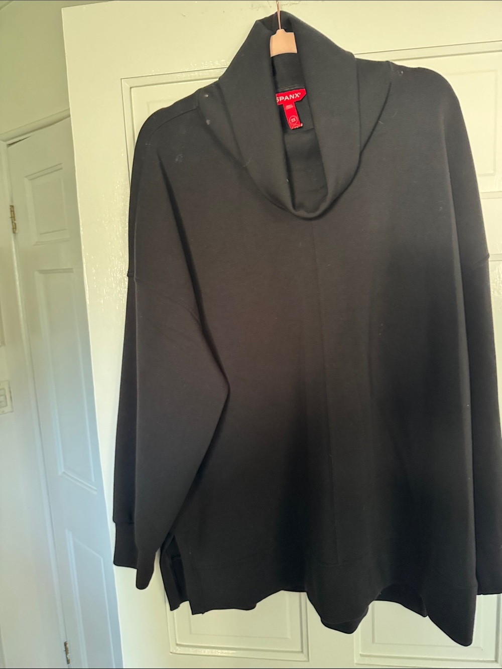 SPANX Men’s Black Turtleneck Sweater